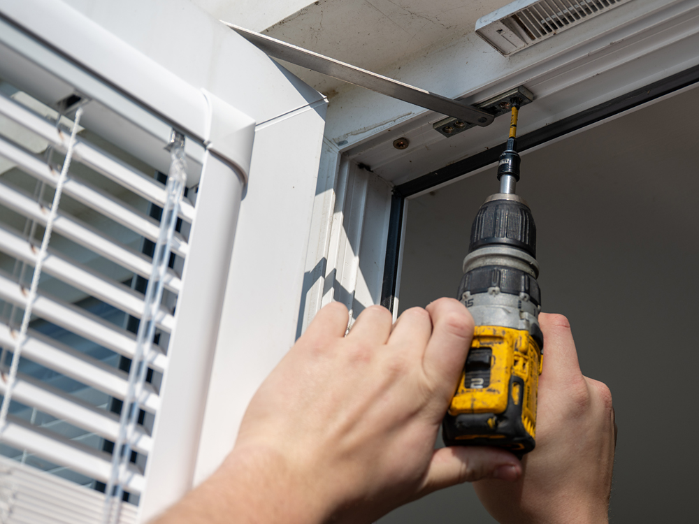 Repairing the uPVC window mechanism