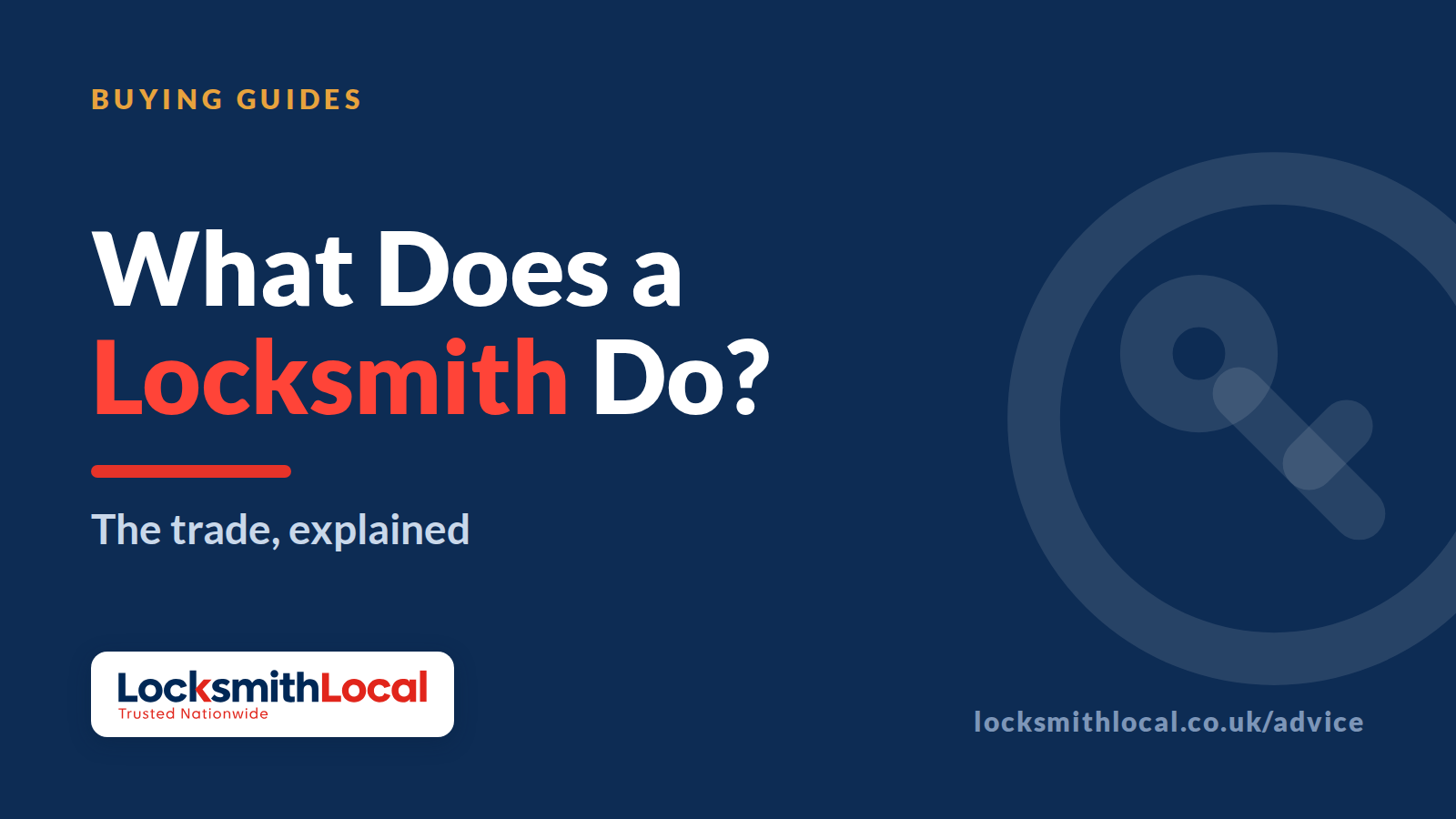 What Does a Locksmith Do? Every Service Explained (and When to Call One)