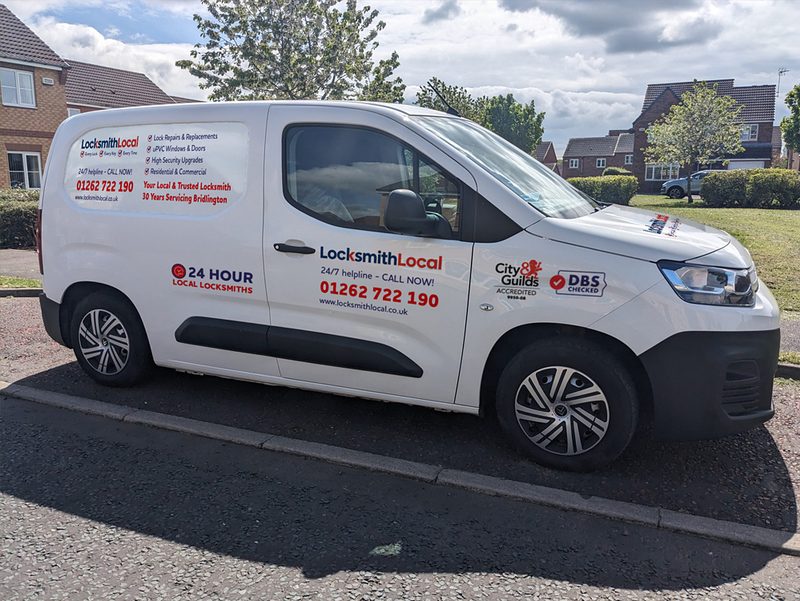 Keep an eye out for our expert local locksmith Danny and his LocksmithLocal van - proudly serving Bridlington