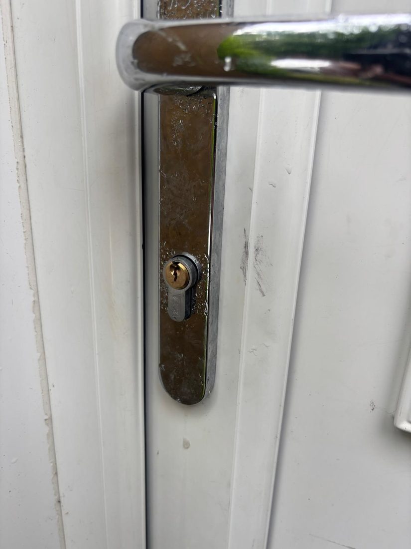 Replaced the euro thumbturn cylinder on the back uPVC door — Lock Upgrade in Halifax by LocksmithLocal