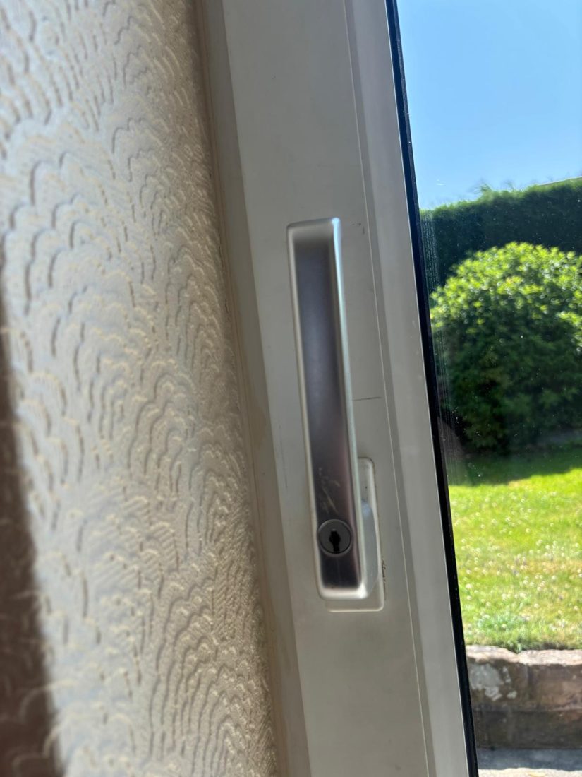 Lost keys to the tilt and turn sliding door - non-destructive entry and replace the handle — Lockout in Halifax by LocksmithLocal