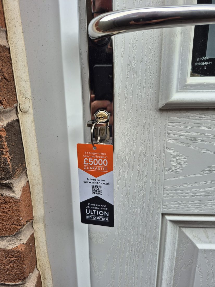 High-security cylinder fitted — Lock Upgrade by LocksmithLocal