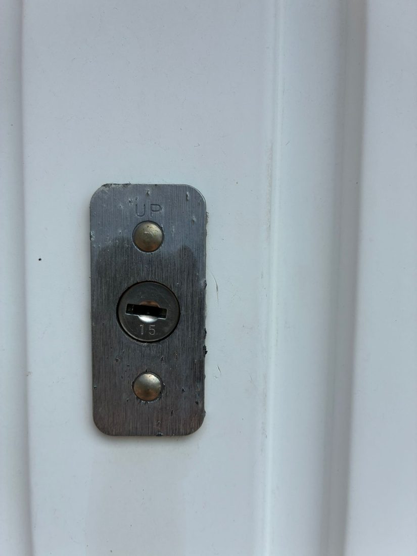 Picked open garage override lock due to power cut — Lockout in Halifax by LocksmithLocal