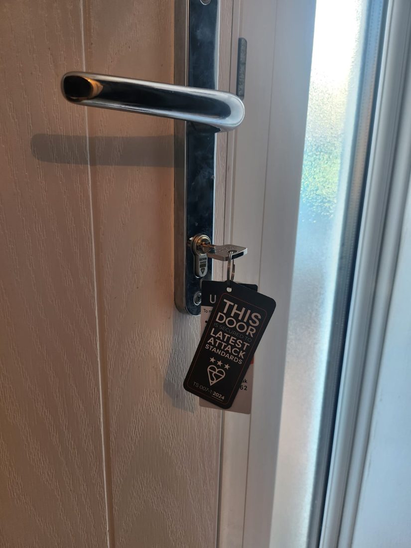 Replaced/upgraded to high-security euro cylinders on front composite and the back uPVC patio doors — Lock Upgrade in Halifax by LocksmithLocal