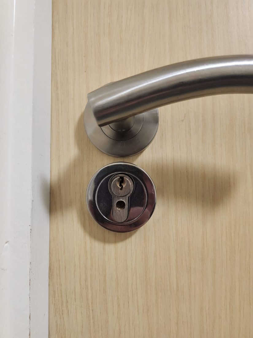 Locked out of flat door lost keys -- Gained entry and replaced euro thumbturn cylinders — Lockout in Halifax by LocksmithLocal
