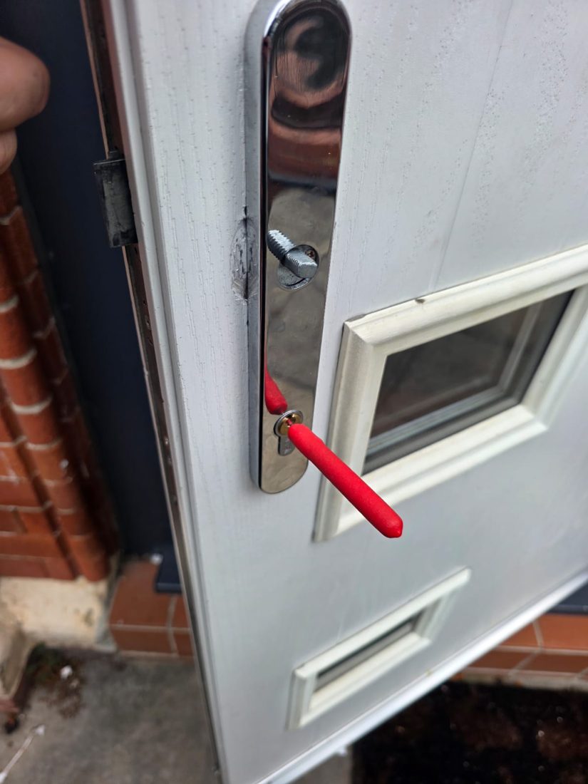 Non destructive entry to slam lock — Lock Change in Halifax by LocksmithLocal