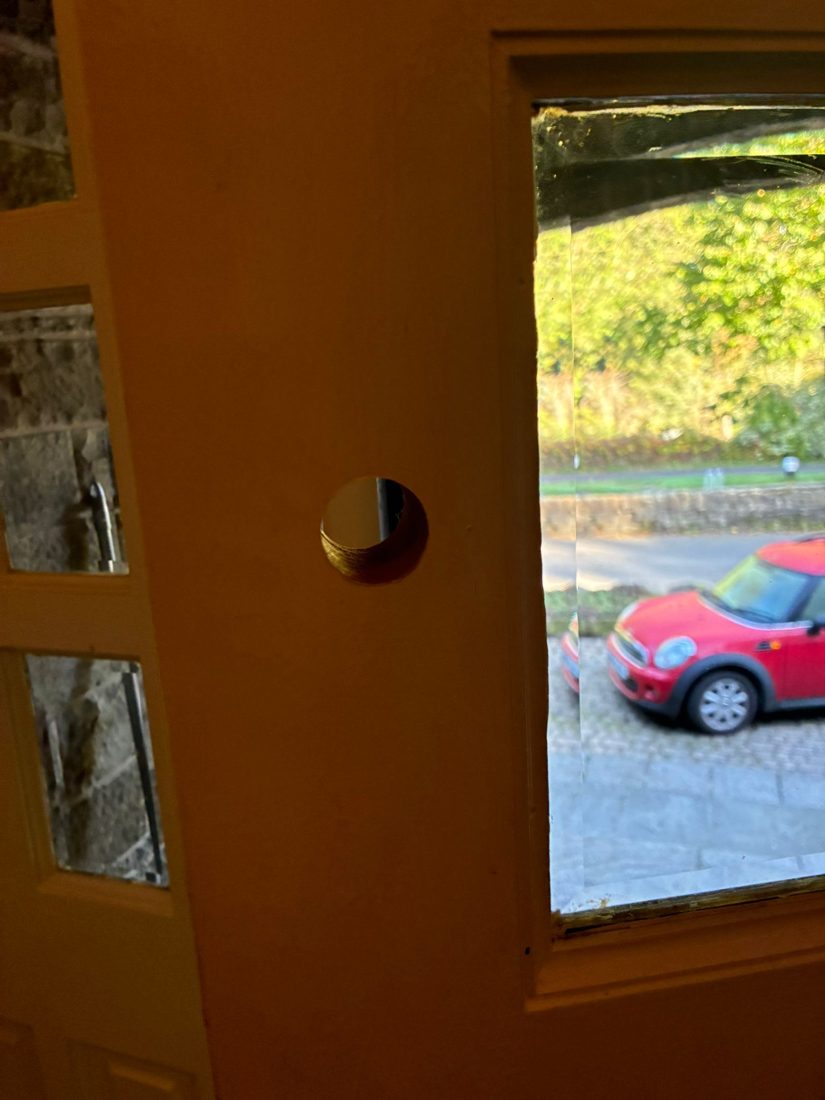 Nightlatch fitted from scratch and fortress replaced on wood door — Lock Change in Halifax by LocksmithLocal