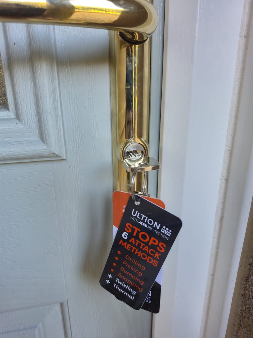 2 x Alps thumbturns fitted — Lock Upgrade by LocksmithLocal