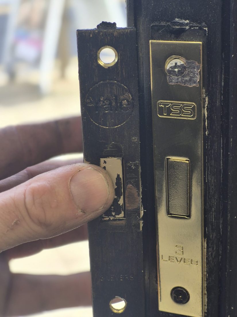 Failed 3 lever mortice change — Lock Change by LocksmithLocal