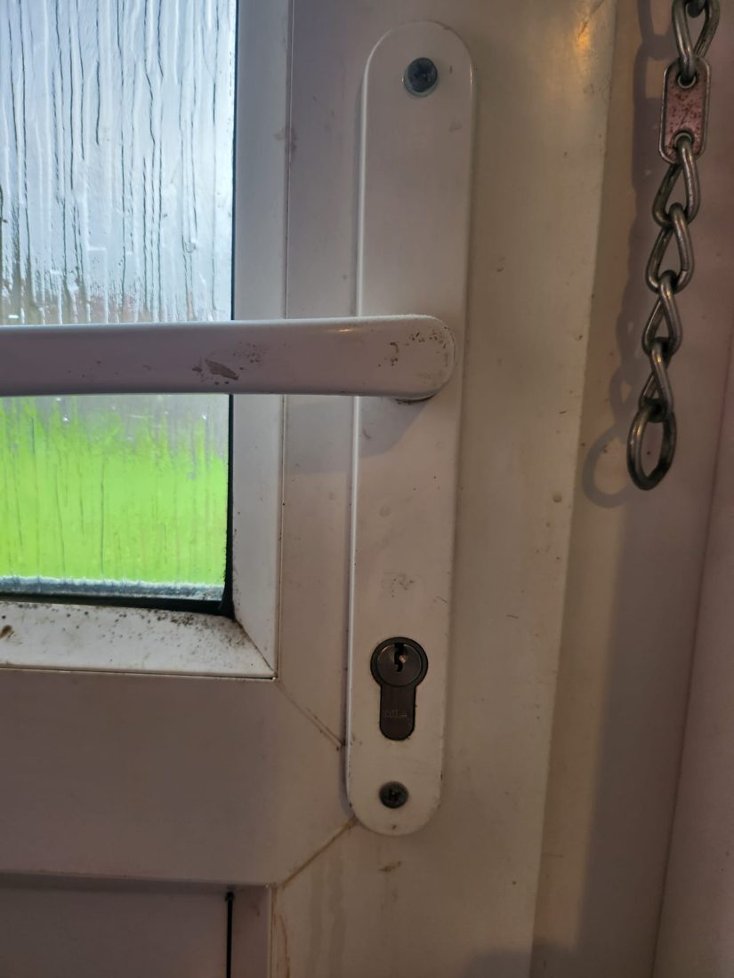 Lost keys to back uPVC door and replaced euro cylinder — Lockout in Halifax by LocksmithLocal