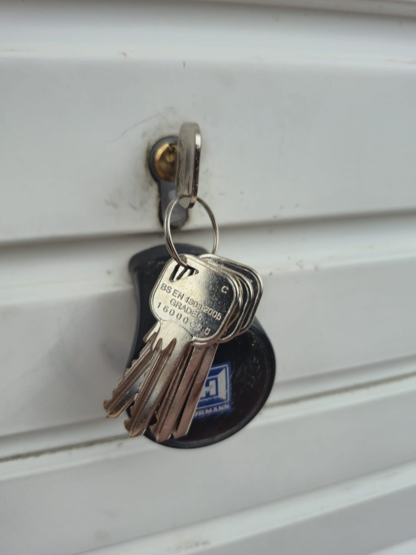 Wrong key snapped in lock. New half cylinder fitted — Lock Upgrade by LocksmithLocal