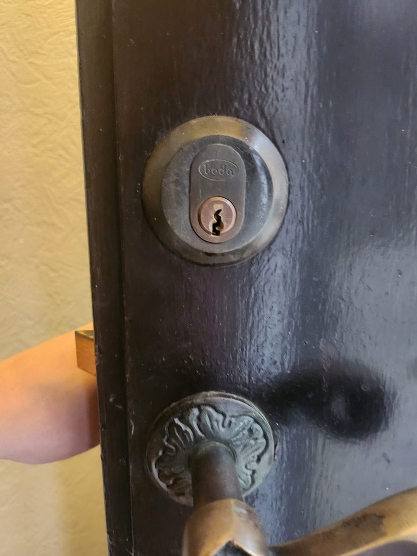 Just moved in wanted new keys Replaced the Scandinavian cylinder on the front wooden door — Lock Upgrade in Halifax by LocksmithLocal