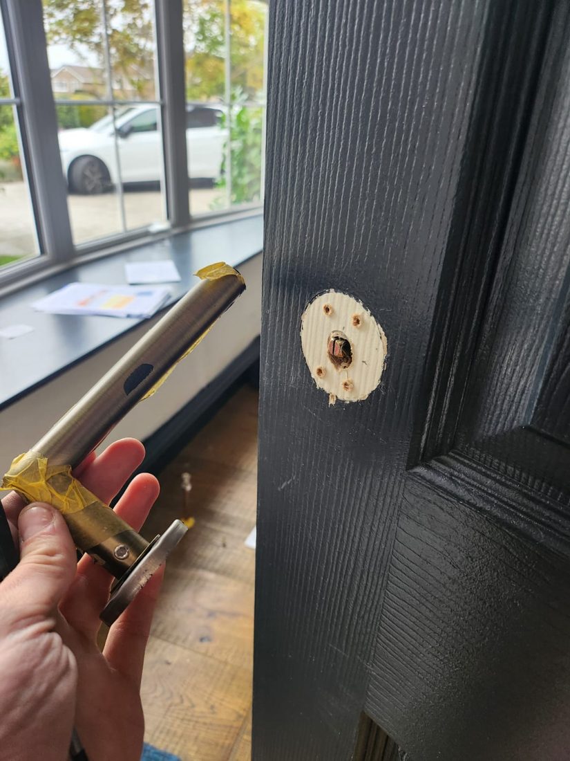 Spindle slipped out of handle non-destructive entry — Lockout in Halifax by LocksmithLocal