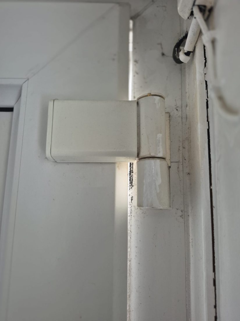 Snapped door hinge replaced — Lock Change by LocksmithLocal
