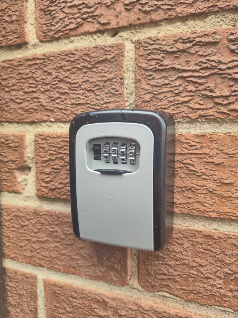 Key safe installed — Key Safe by LocksmithLocal