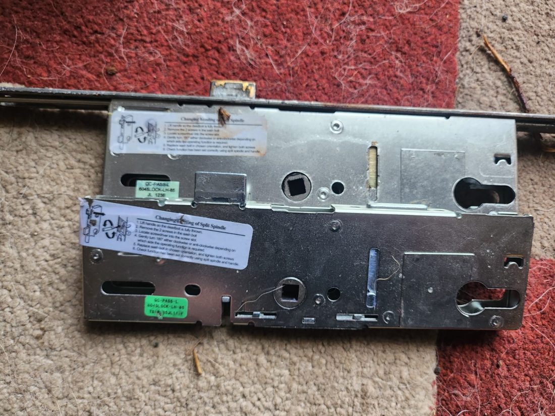 Replaced the faulty era gearbox on the main wooden patio door — uPVC Repair in Halifax by LocksmithLocal