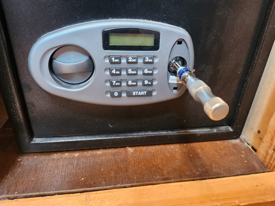 Batteries died on floor safe picked open — Lockout in Halifax by LocksmithLocal