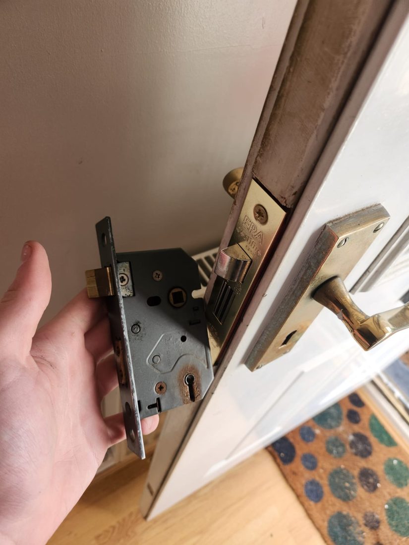 Replaced the mortice lock on the front wooden door due to lost keys — Lockout in Halifax by LocksmithLocal