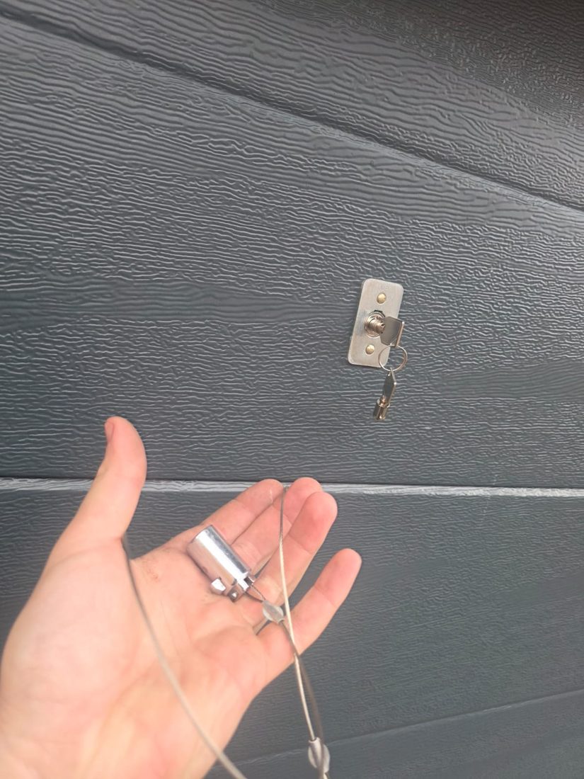 Garage door lock replaced — Lock Change in Halifax by LocksmithLocal
