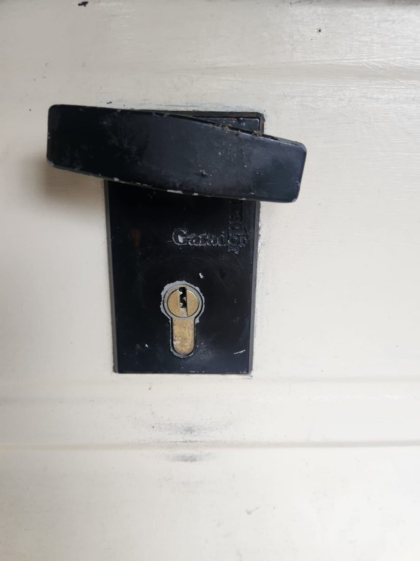 Lost keys to the euro cylinder on the up and over garage door gained entry and replaced — Lockout in Halifax by LocksmithLocal
