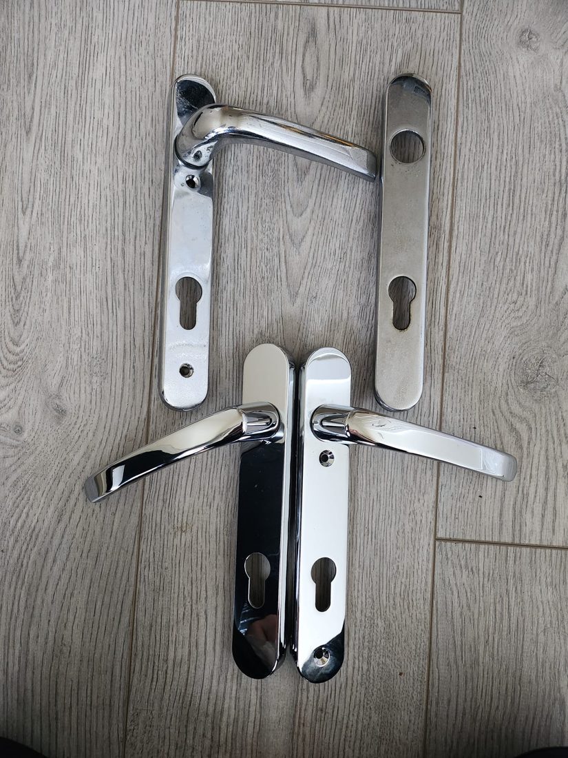 Replaced the broken door handle on the front composite door also upgraded the euro cylinder — Lock Upgrade in Halifax by LocksmithLocal