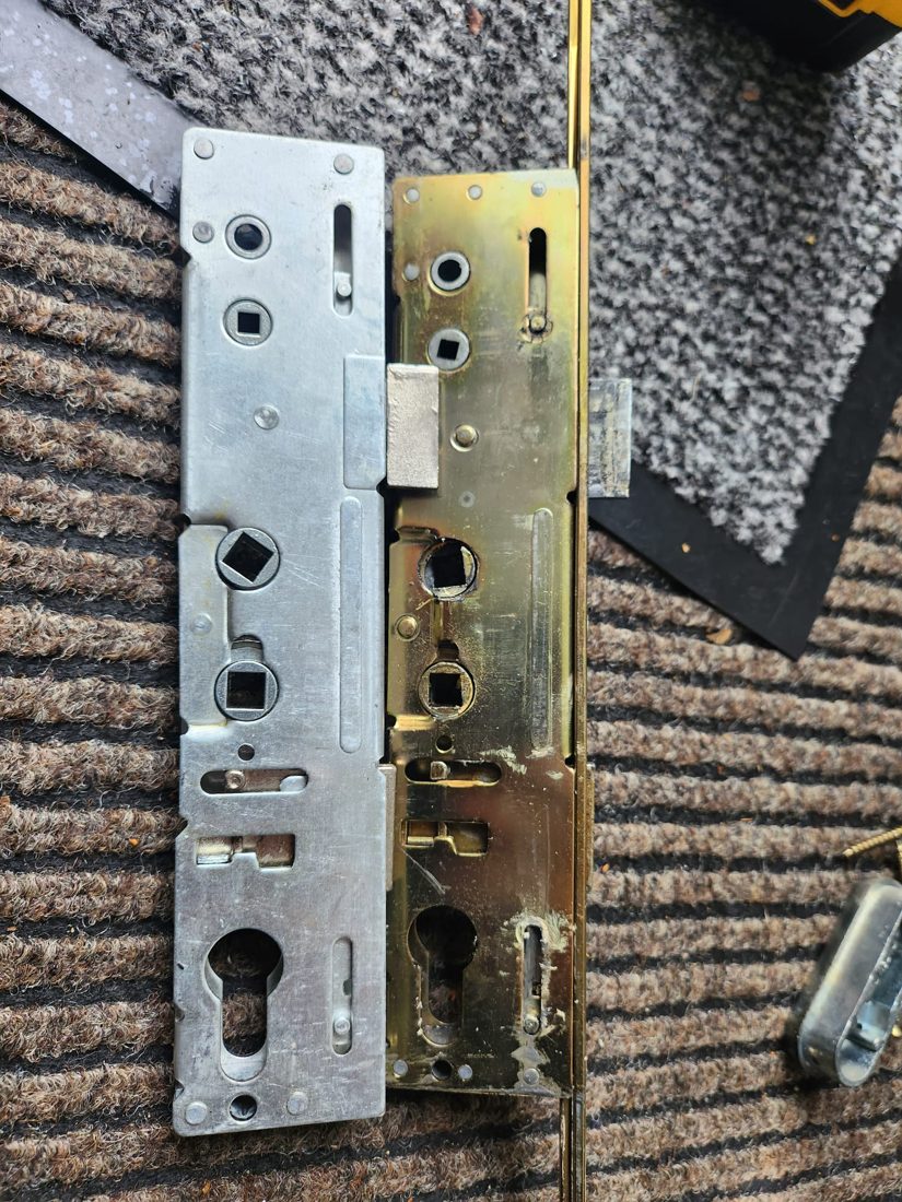 Replaced the faulty gearbox on the back uPVC doorb — uPVC Repair in Halifax by LocksmithLocal