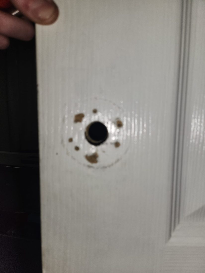 Fitted smart knob to the internal bedroom door — Lock Change in Halifax by LocksmithLocal