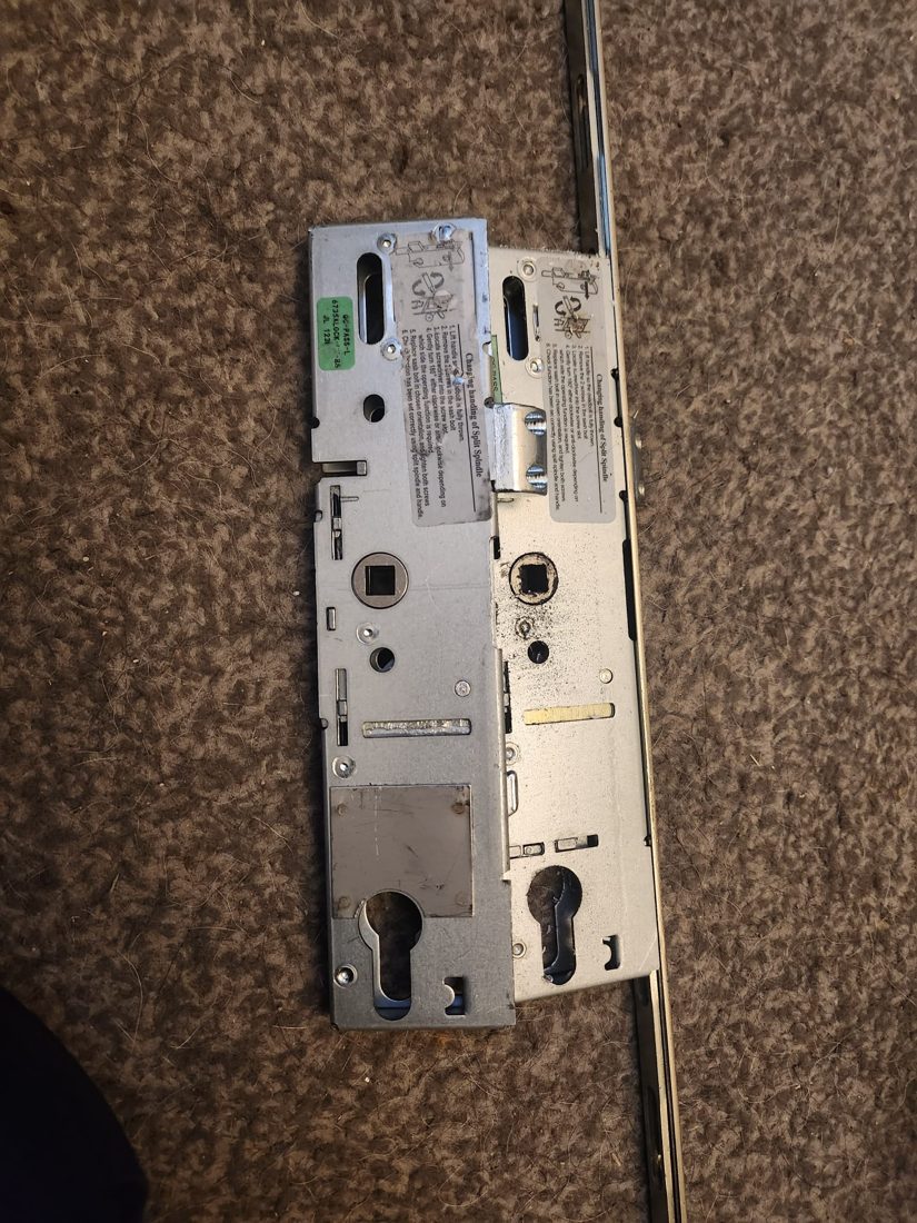 Replaced the faulty gearbox and euro cylinder on the front upvcbdoorb — uPVC Repair in Halifax by LocksmithLocal