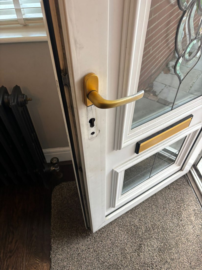 Break in - replaced 3 Wxm locks and handles sets and upsold front door doing as well — Burglary Repair by LocksmithLocal