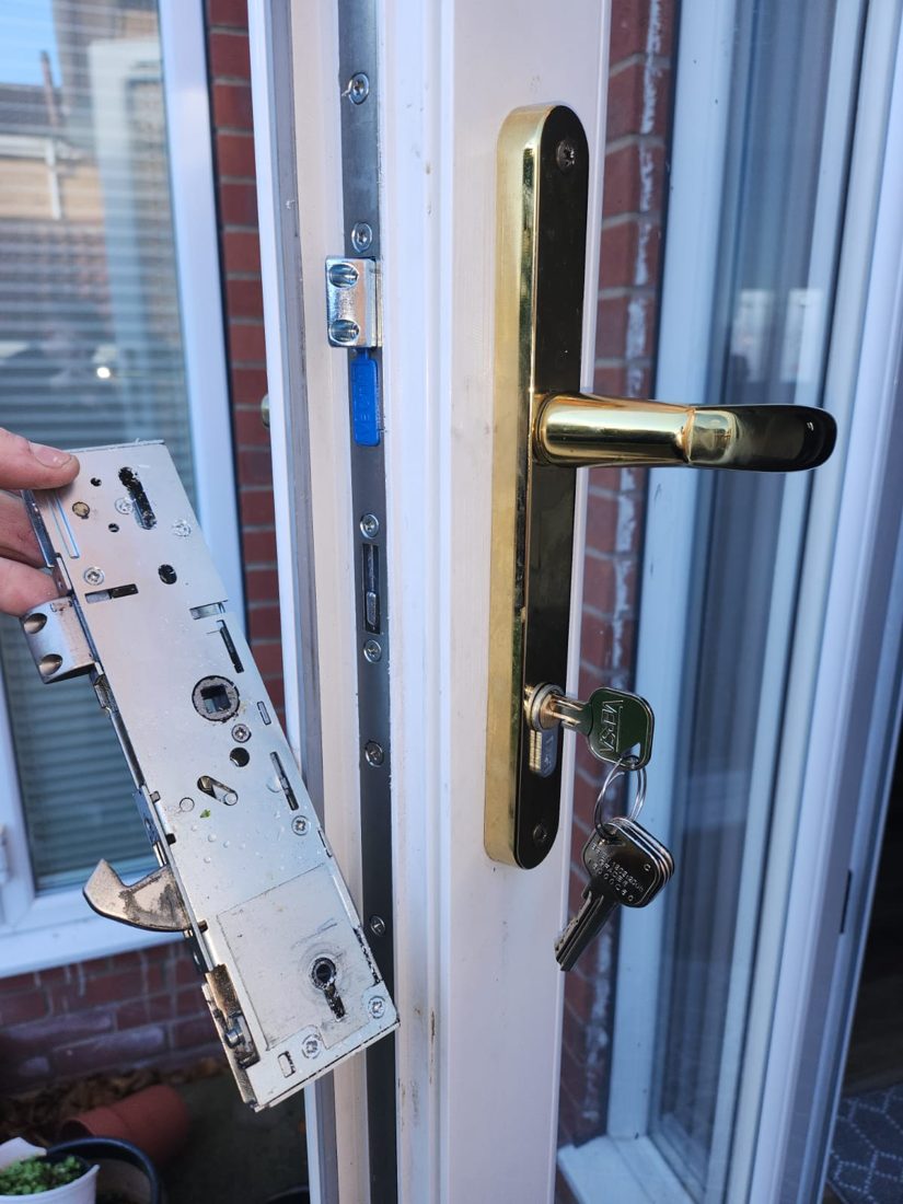 Replaced/converted the faulty era hook gearbox on the back uPVC door — uPVC Repair in Halifax by LocksmithLocal
