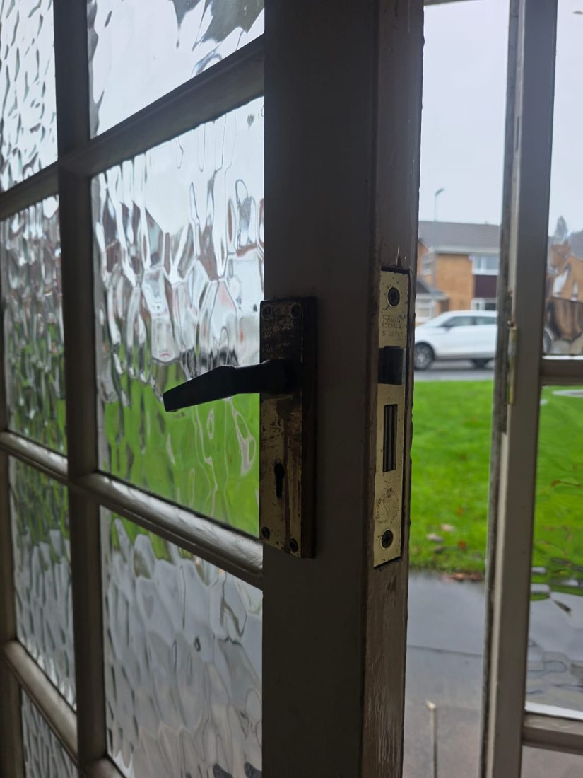 Mortice handle replaced — Lock Change in Pontefract by LocksmithLocal