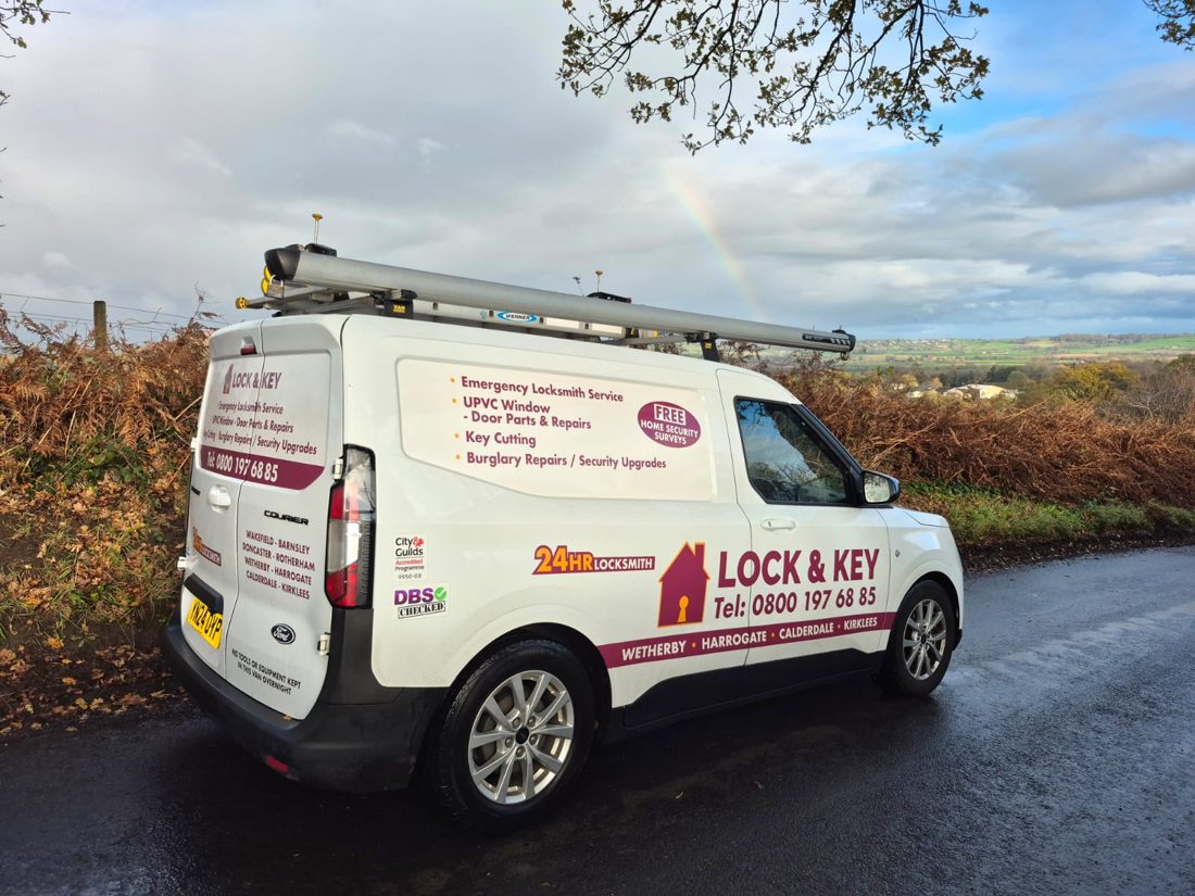 Rainbow shot. 🌈 — Lock Change in Pontefract by LocksmithLocal