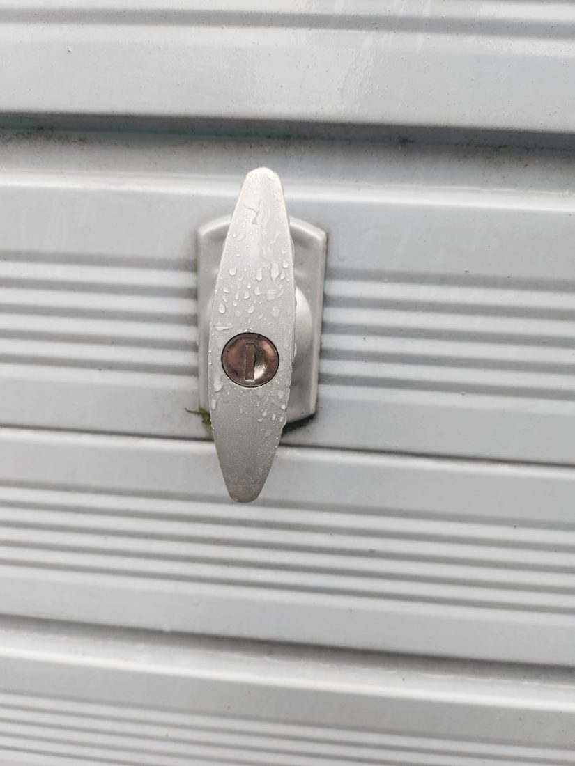 Replaced the up and over garage door handle due to lost keys — Lockout in Halifax by LocksmithLocal