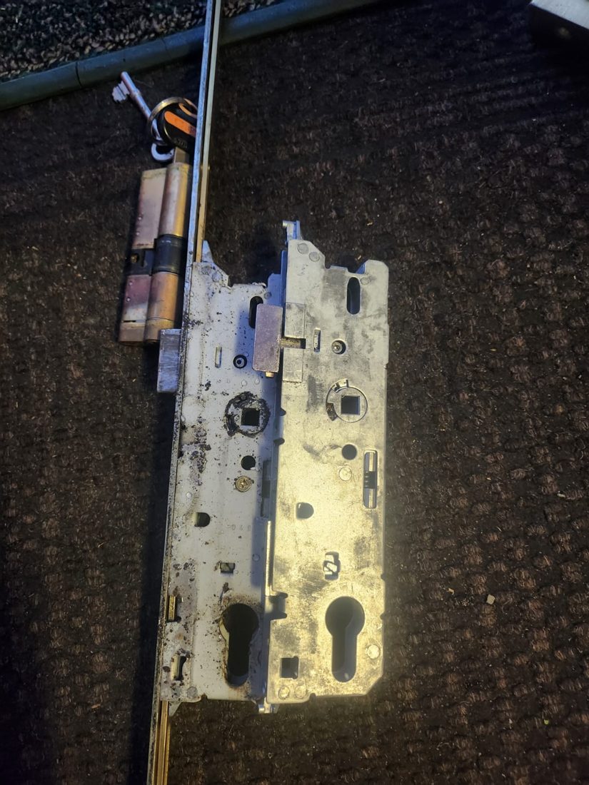 Replaced the faulty fuhr gearbox on the front uPVC door — uPVC Repair in Halifax by LocksmithLocal