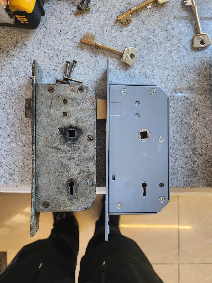 Replaced the faulty cgubb detainer mortice lock — Lock Change in Halifax by LocksmithLocal