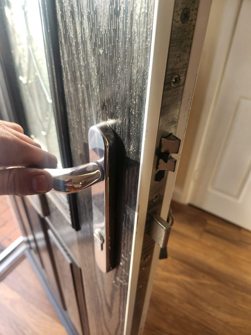Replaced the faulty gearbox on the front composite door — uPVC Repair in Halifax by LocksmithLocal