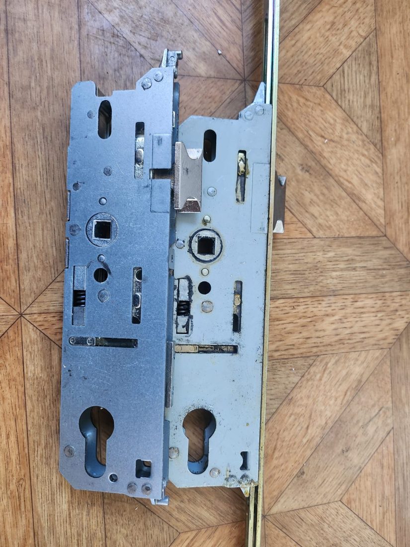 Faulty fuhr gearbox replaced on the back uPVC door — uPVC Repair in Halifax by LocksmithLocal