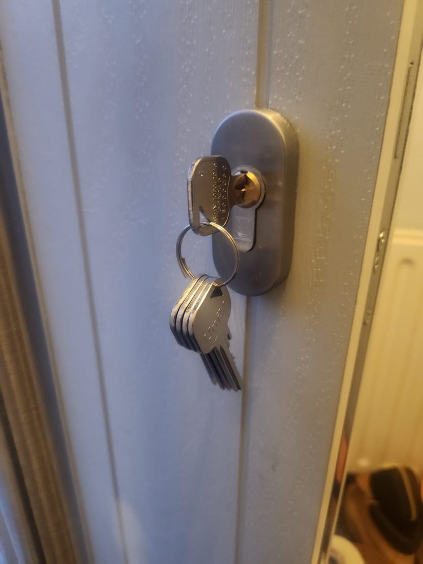 Lost a set of keys cylinder replaced on the front composite door — Lock Upgrade in Halifax by LocksmithLocal