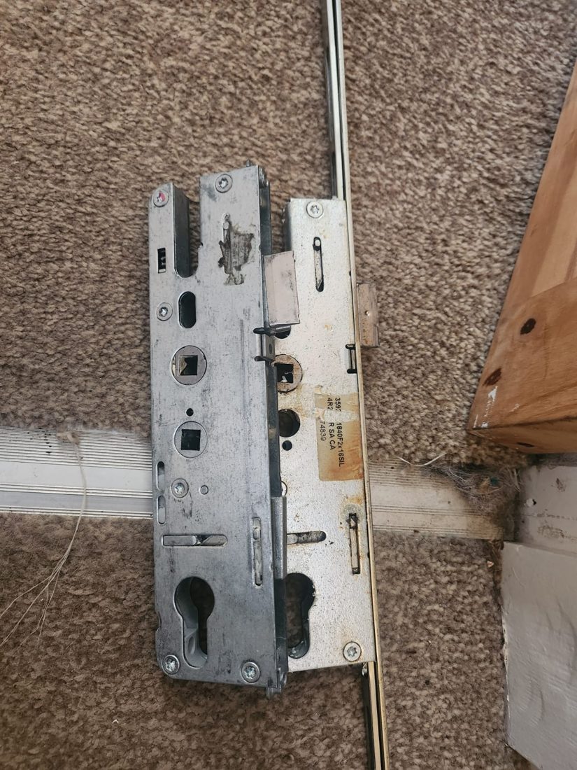 Replaced the faulty roto gearbox on the front uPVC door — uPVC Repair in Halifax by LocksmithLocal