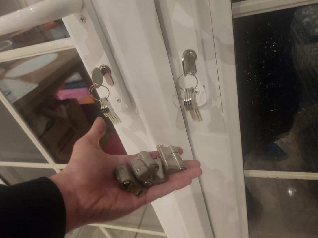 Lost keys to back patio door snapped and replaced — Lockout in Halifax by LocksmithLocal