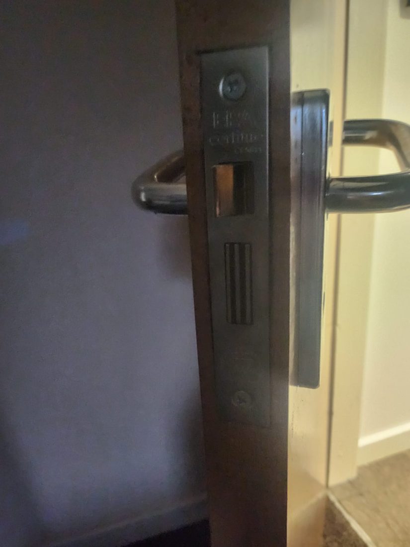 Lost keys to wooden flat door gained entry and replaced — Lockout in Halifax by LocksmithLocal