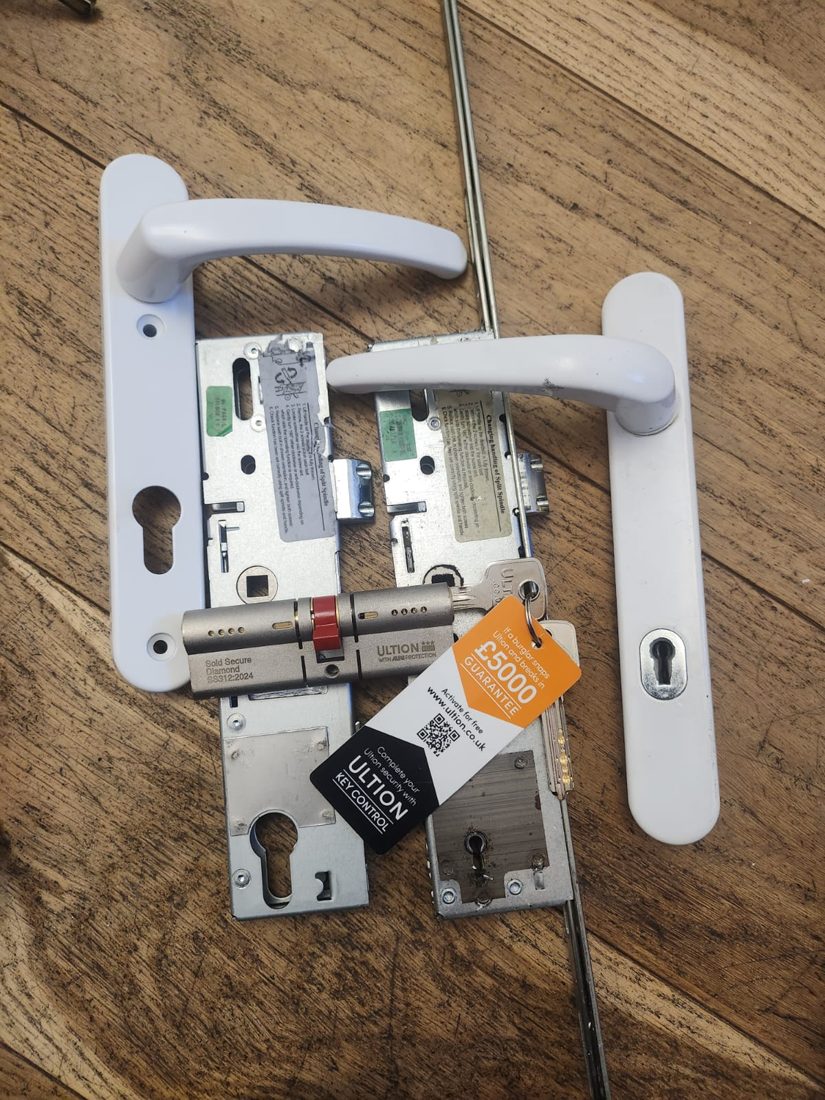 Gained entry to failed era vectis and converted to a era euro profile and fitted a high-security euro cylinder on the front composite door — Lockout in Bradford by LocksmithLocal