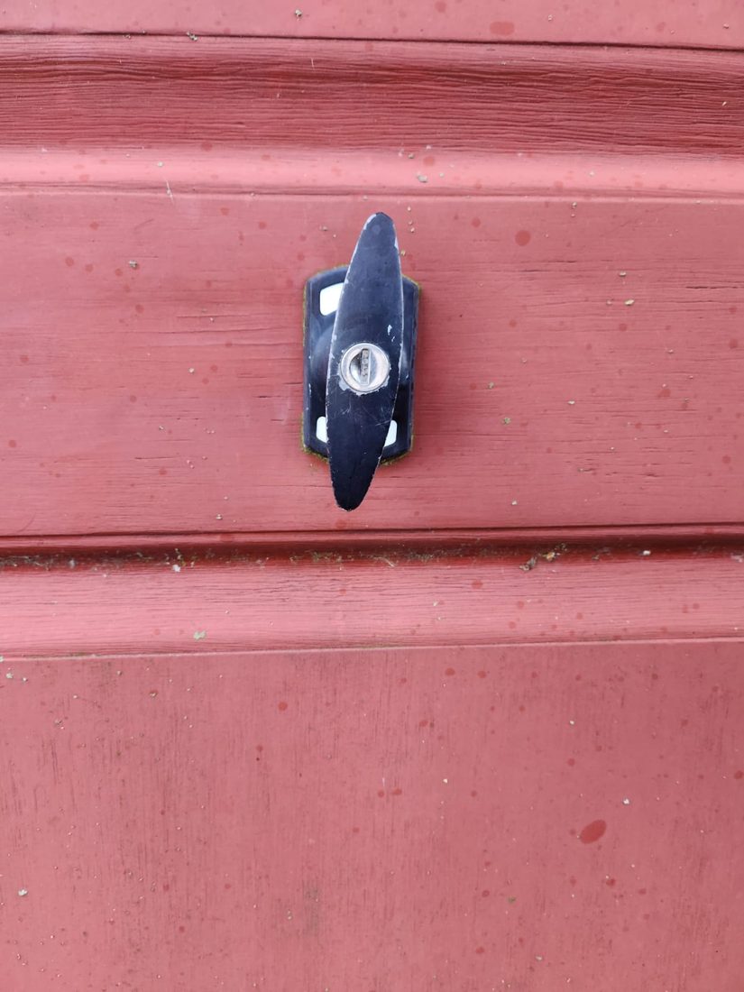 Repcaed the grage dooe handle on the up and over garage door — Lock Change in Halifax by LocksmithLocal
