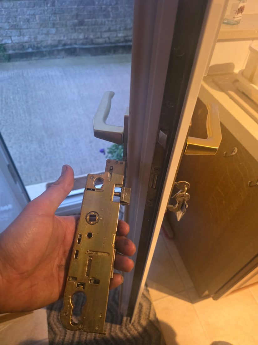 Gearbox replaced on uPVC door — uPVC Repair in Halifax by LocksmithLocal