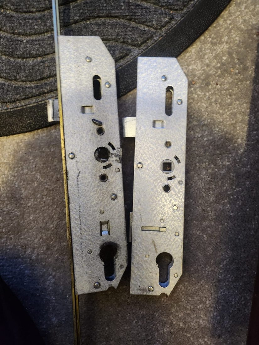Replaced the faulty mila gearbox on the front uPVC door — uPVC Repair in Halifax by LocksmithLocal