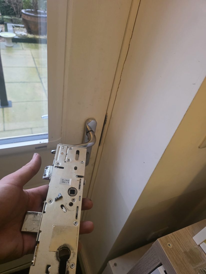 Gearbox replaced on failed composite door — uPVC Repair in Halifax by LocksmithLocal