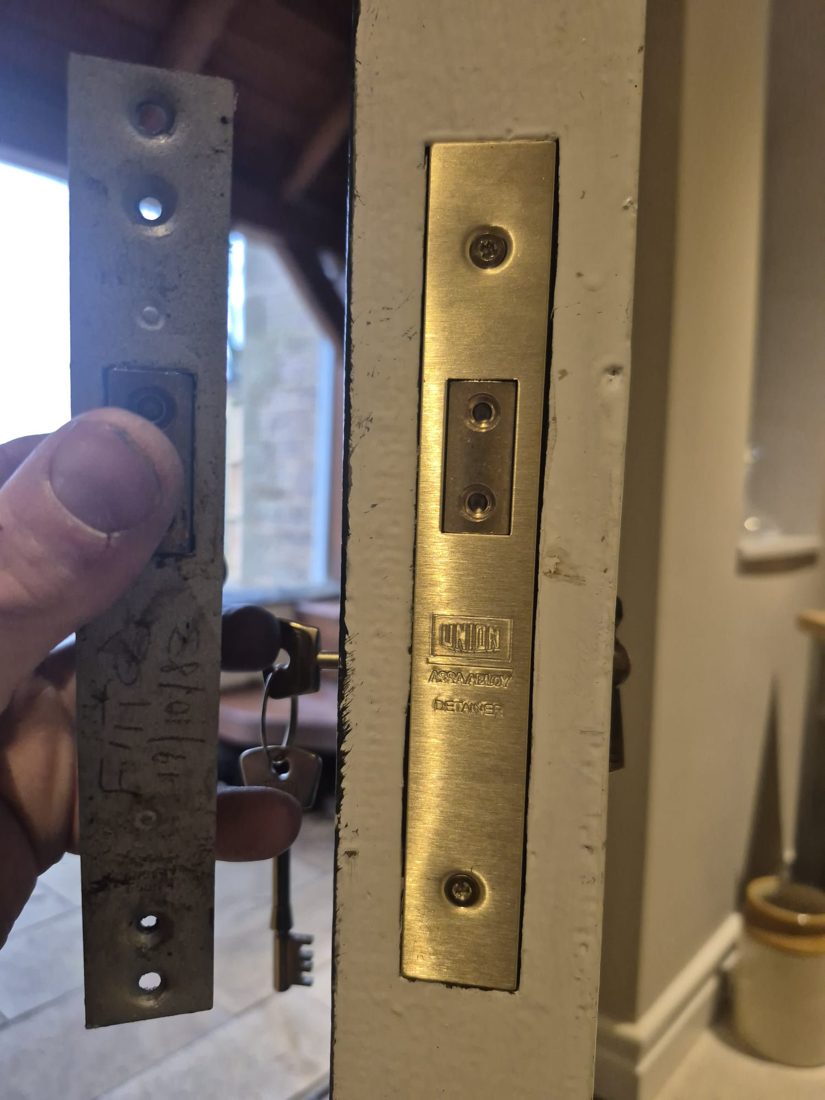Faulty Chubb detainer replaced — Lock Change by LocksmithLocal