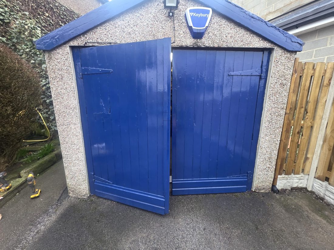 Somthing different fitted to a garage door — Lock Change by LocksmithLocal