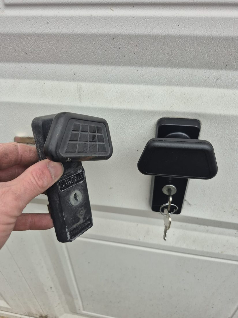 Cardale garage handle replaced — Lock Change in Halifax by LocksmithLocal