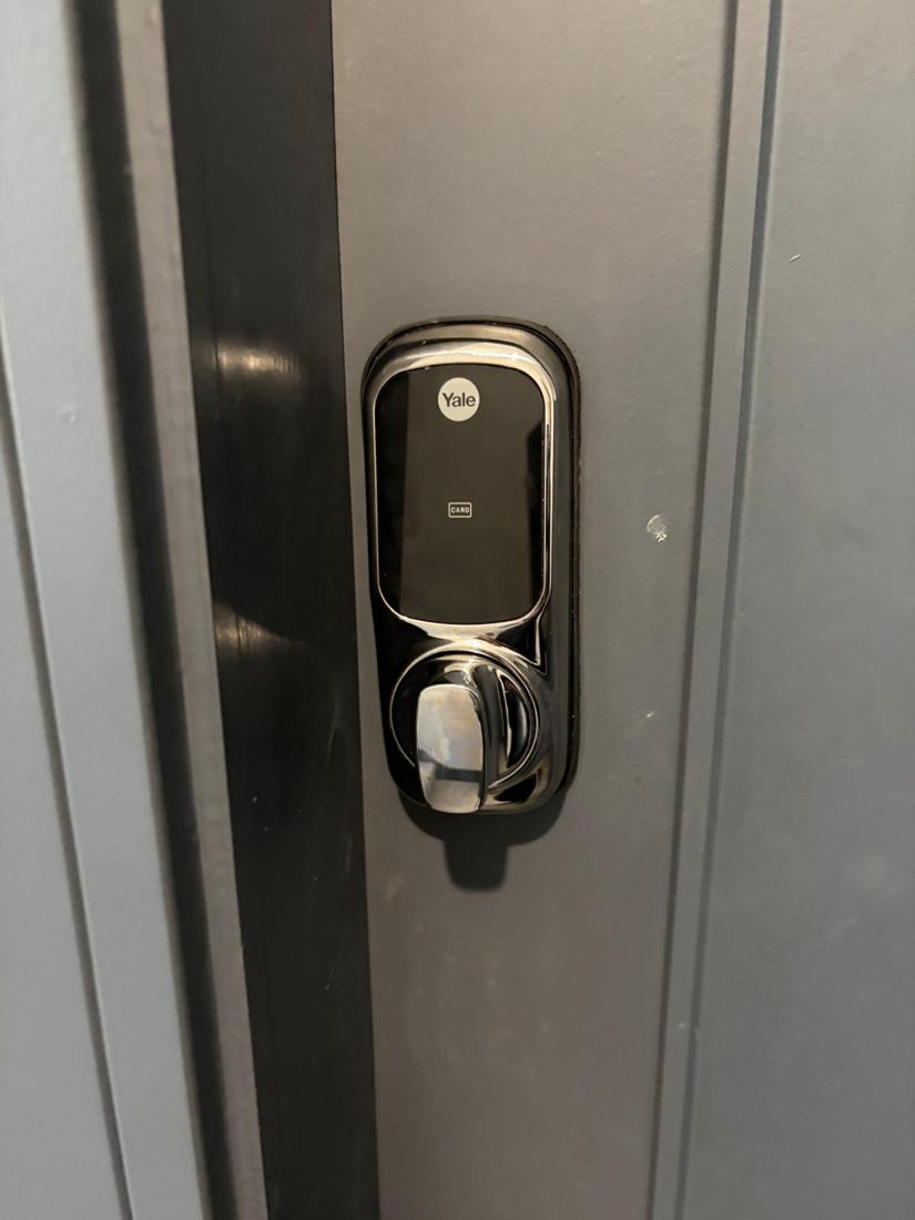 Gained entry to the failed Yale keyless on the flat door and replaced — Lockout by LocksmithLocal